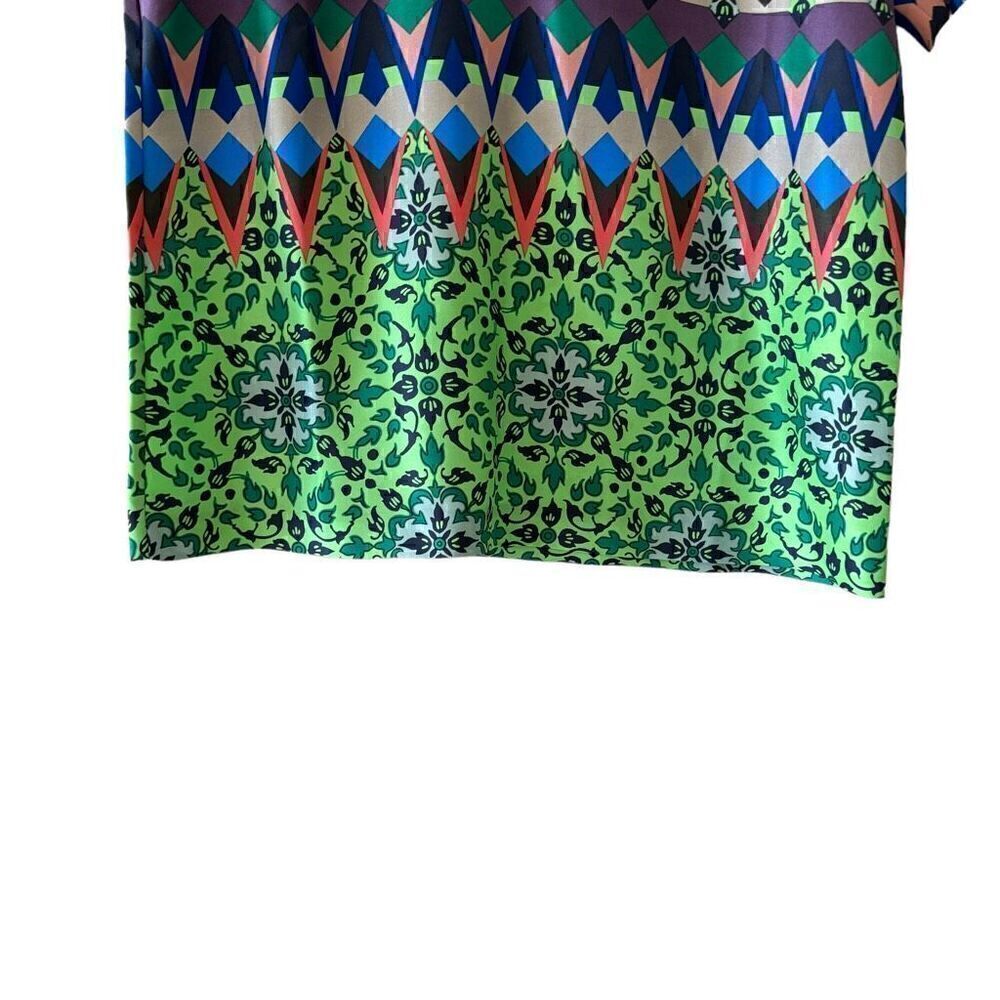J CREW Gemstone Floral 100% Silk Top BlouseNew NWT SZ 6 #2009 - Picture 4 of 14